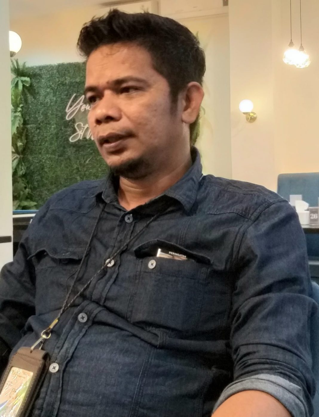 Lubis Latif. (FOTO. RONY SANDHI)