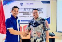 Zet Pakan Terpilih Ketua DPC GAMKI Palu Masa Bakti 2025-2028