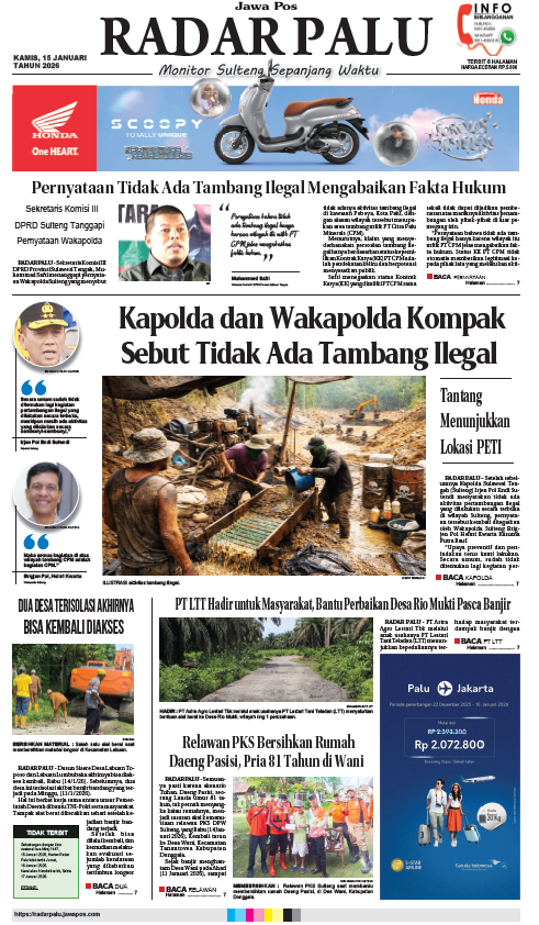 E – Paper Edisi 15 Januari 2026