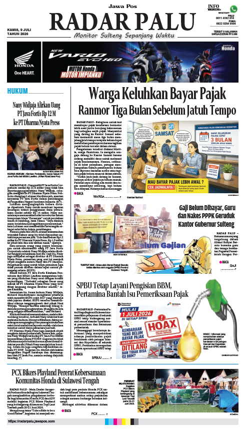 E – Paper Edisi 9 Juli 2026